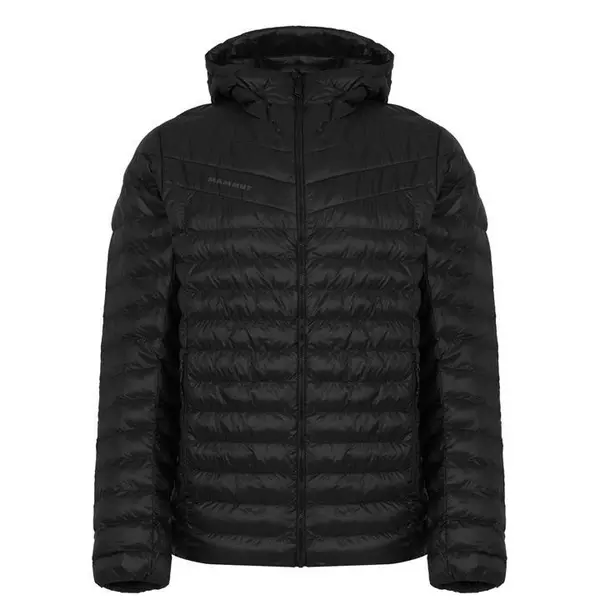 Image of Mammut Hooded Jacket - Black S
