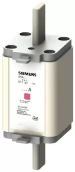 Image of Siemens 35A NH1 LV HRC Centred Tag Fuse, gG, 500V