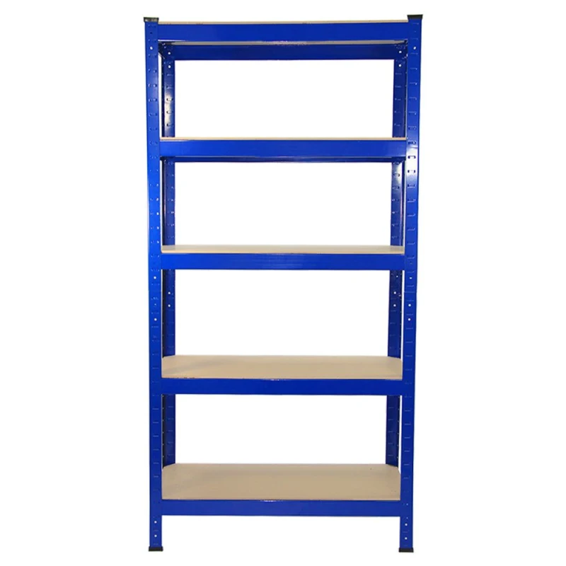 Image of MONSTER RACKING Monster Shop - 8 x Blue Racking Bay Unit 5 Tier Heavy Duty Steel Metal 150kg 5060225630401