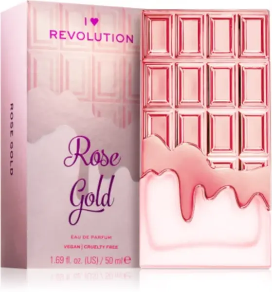 Image of I Heart Revolution Rose Gold Eau de Parfum For Her 50ml
