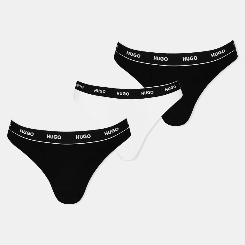 Image of HUGO Hugo Thong X 3 Pack Stripe Multi Multi female