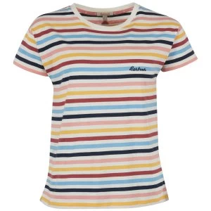 Image of Barbour Womens Saltwater Top Multi Stripe 14