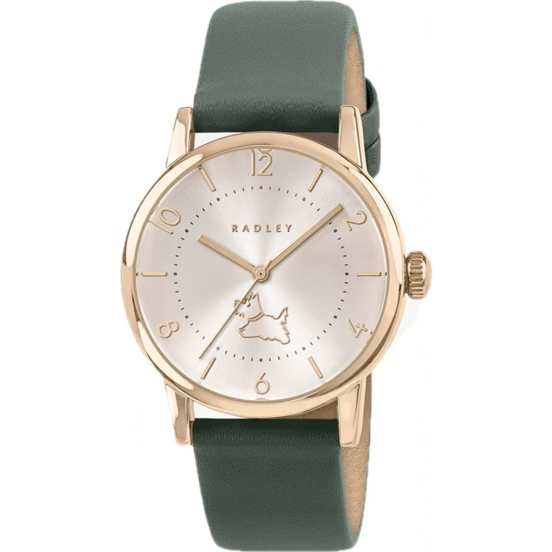 Image of Radley Womens RY21940A Spring Street 35mm Quartz Watch in Green Green Female One Size