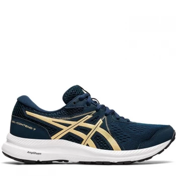 Image of Asics Gel Contend 7 Road Running Shoes Ladies - French Blue