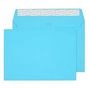 Image of Creative Mid Coloured Envelopes C5 Peel & Seal 162 x 229mm Plain 120 gsm Cocktail Blue Pack of 500