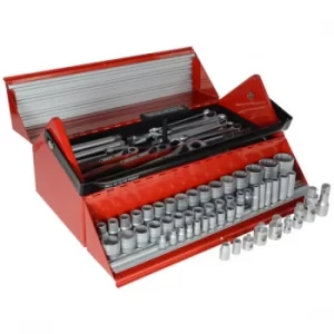 Image of Teng TC187 Mega Rosso Tool Kit Set of 187 1/4 3/8 & 1/2in