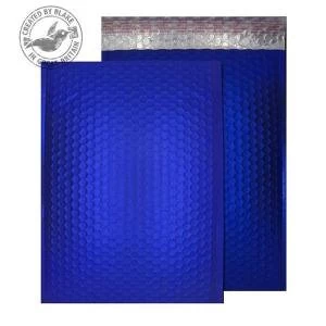 Image of Blake Purely Packaging C4 Peel and Seal Padded Envelopes Neon Blue
