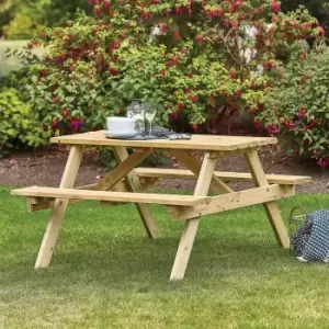 Image of Anchor Fast FSC Milldale 4 Seater Picnic Bench FSC