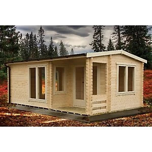 Image of Shire New Forest Log Cabin 12 x 20 ft