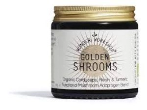 Image of Wunder Workshop Golden Shrooms Adaptogen Blend 40g