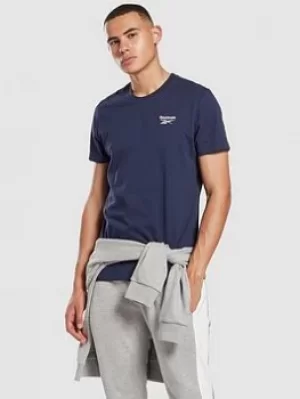 Image of Reebok Classic T-Shirt, Navy, Size XL, Men