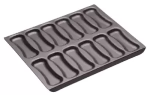 Image of Non-Stick 12 Hole Eclair Baking Pan