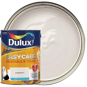 Image of Dulux Easycare Washable & Tough Just Walnut Matt Emulsion Paint 5L