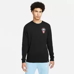 Image of Mens Nike England Soccer Graphic Long-Sleeve T-Shirt