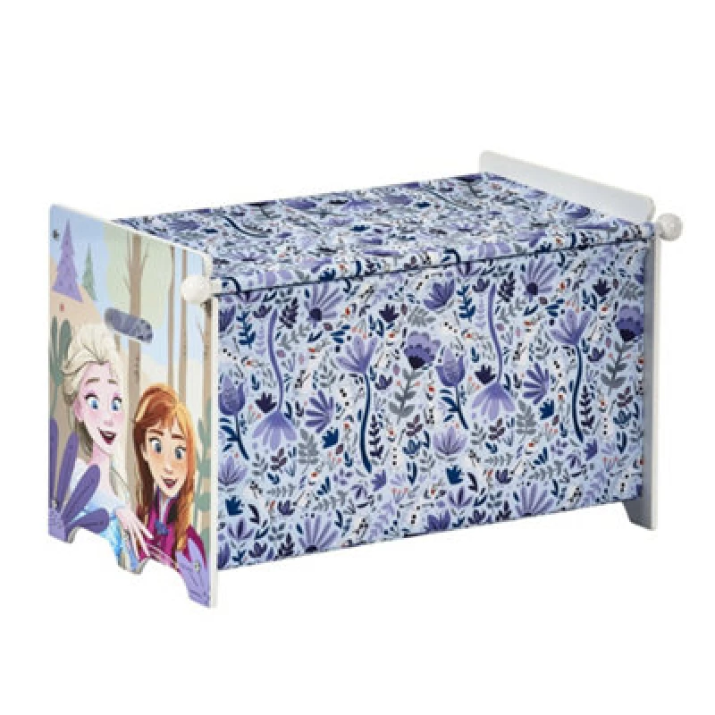 Image of Disney Frozen Storage Box - Easy To Assemble Toy Chest For Kids - Durable And Spacious Organizer For Toys, Books & Games