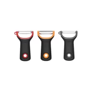 Image of OXO Good Grips 3 Piece Precision Y Peeler - Assorted
