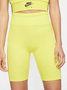 Image of Nike Nsw Air Bike Shorts - Yellow