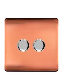 Image of Trendiswitch 2G LED Dimmer Switch Copper