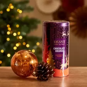 Image of Deans Choc & Orange Shortbread Rounds Tin 150g Purple