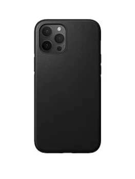 Image of Nomad Rugged Case - Black Leather Magsafe iPhone 12 Pro Max