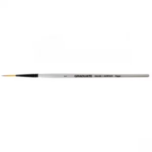 Image of Daler Rowney Graduate Dark Tip Synthetic Rigger Short Handled Brus...