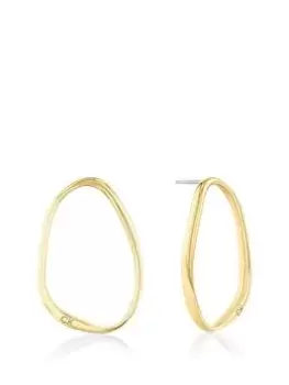 Image of Calvin Klein Women'S Calvin Klein Gold Plated Earrings