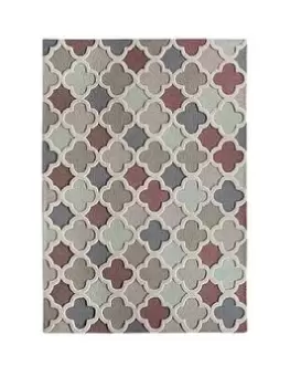 Image of Origins Trellis Hand-Tufted Wool Rug 120X170