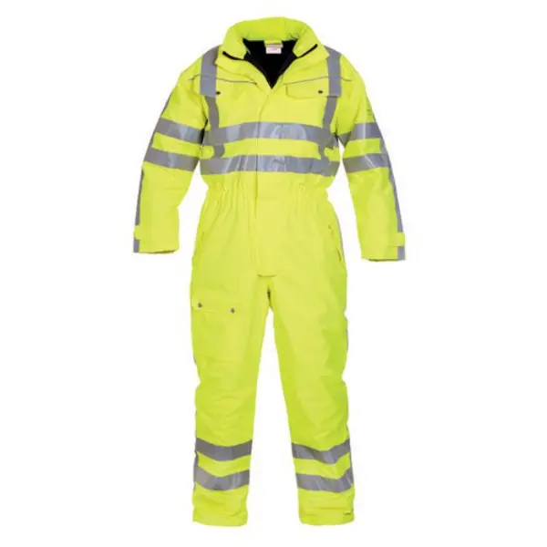 Image of Uelsen Hydrowear Uelsen SNS High Visibility Waterproof Winter Coverall Yellow S HYD072240SYS