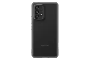 Image of Samsung Galaxy A53 5G Soft Clear Cover in Black (EF-QA536TBEGWW)