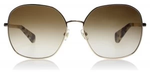 Image of Kate Spade CARLISA/S Sunglasses Light Gold 03YGB1 59mm