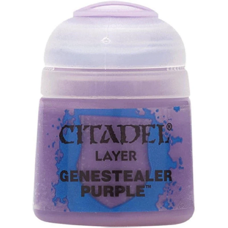 Image of Citadel Games Workshop Colour Layer: Genestealer Purple (12ml) Paint Multi