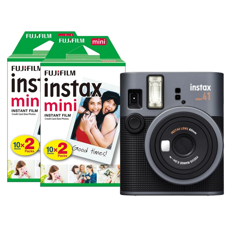 Image of Fujifilm Fujifilm Instax Mini 41 Instant Camera (Camera + 40 Shot Pack) 16844434+2PKx2