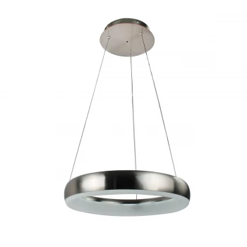 Image of WOFI WIZ Clint Pendant Lamp - Nickel Matt - LED (24W)
