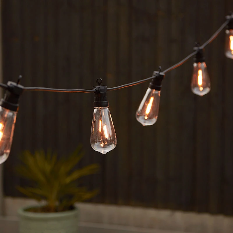 Image of EasyFit Easyfit 12V Garden Lights - Squirrel Cage LED Festoon Lights - 10 Lights