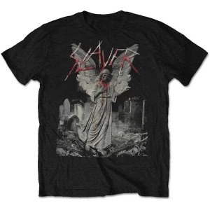 Image of Slayer - Gravestone Walks Mens Medium T-Shirt - Black