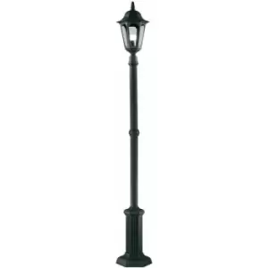Image of Outdoor IP44 1 Bulb Midi Lamp Post Black LED E27 100W Bulb Light Fitting