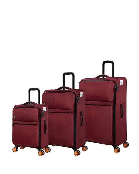 Image of IT Luggage Lykke EA86901 Rust Suitcase 3Pcs Set