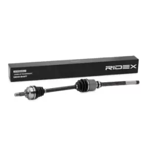 Image of RIDEX Drive shaft PEUGEOT,CITROEN 13D0234 3273AC,3273AE,3273LP CV axle,Half shaft,Driveshaft,Axle shaft,CV shaft,Drive axle 9812781280,3273AC,3273AE