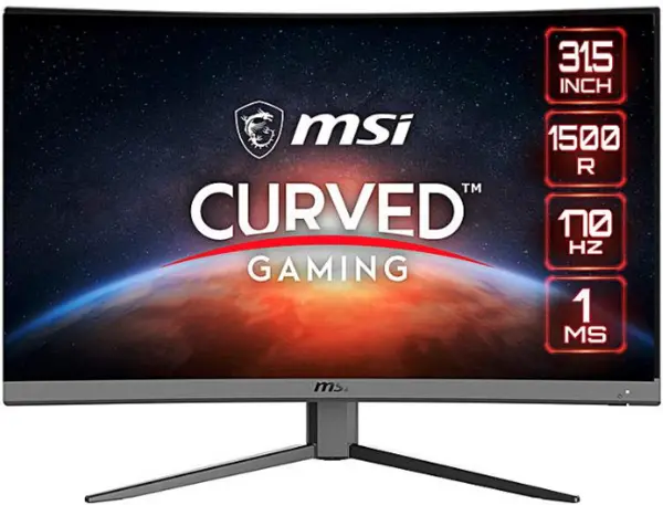 Image of MSI 31.5" G32CQ4 E2 Quad HD Curved LED Gaming Monitor