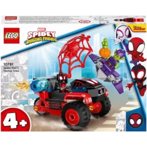 Image of LEGO Spidey: Miles Morales: Spider-Mans Techno Trike (10781)