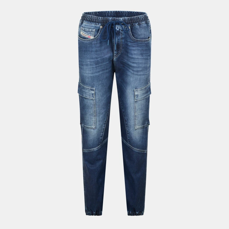 Image of Diesel Womens Wide Leg Jeans Wide Jeans 23 L32 Blue 32371618234