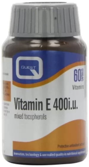 Image of Quest Vitamin E 400i.u. 60 Capsules
