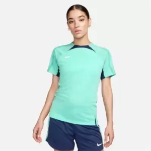 Image of Nike Dri-FIT Strike Womens Short-Sleeve Top - Blue