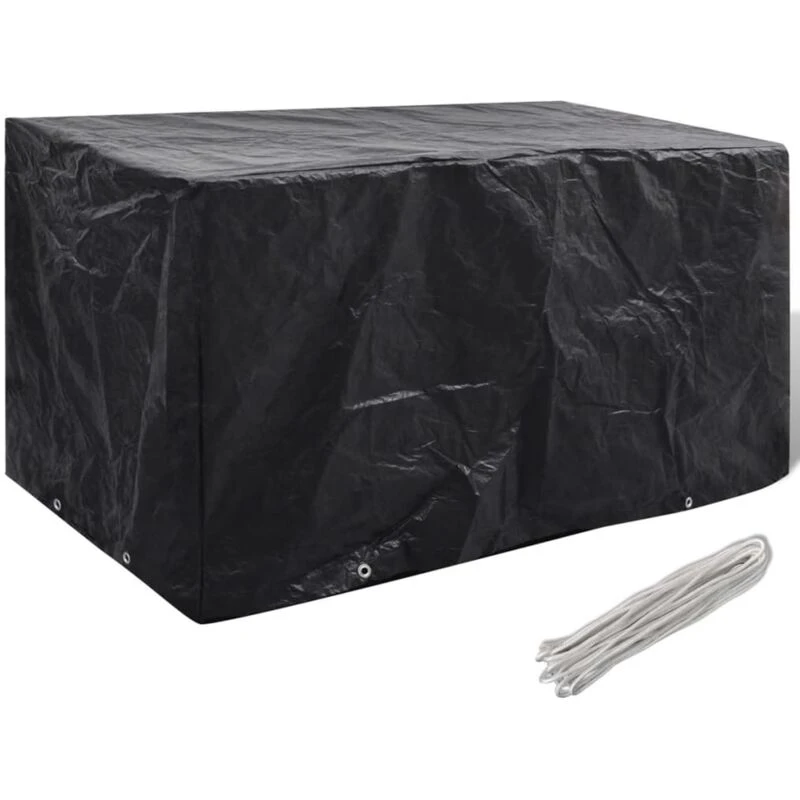 Image of vidaXL Garden Furniture Cover 8 Eyelets 180 x 70 x 90 cm