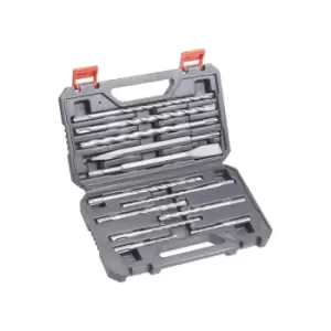 Image of Set of 12 EINHELL drill bits for hammer drill - SDS Plus - 49240295