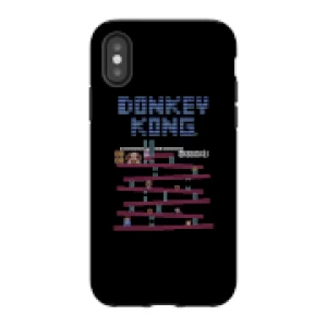 Image of Nintendo Donkey Kong Retro Phone Case - iPhone X - Tough Case - Matte