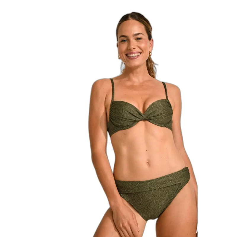 Image of Womens swimsuit bottoms Livia Mauve Doradas Vert Female 44