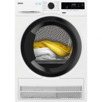 Image of Zanussi ZDH87A2DG 8KG Freestanding Heat Pump Tumble Dryer