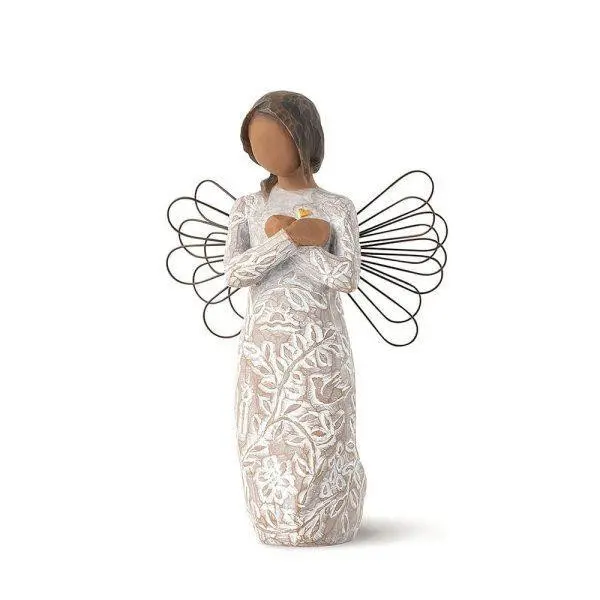Image of Willow Tree Remembrance Figurine darker skin and hair