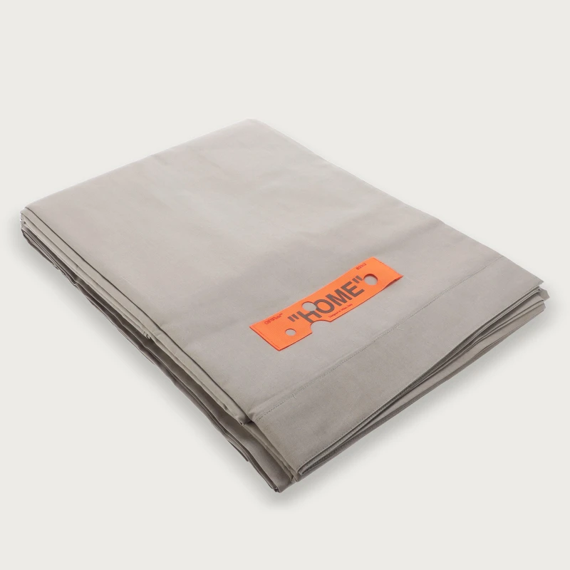 Image of Off White King Bedspreads Grey Baby Blue unisex One Size